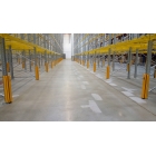 Regalständerschutz iFlex RackGuard,  klein mit Gummianschlag – gelb, H. 600 mm