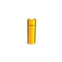 Regalständerschutz iFlex RackGuard, klein ohne Gummianschlag – gelb, H. 400 mm