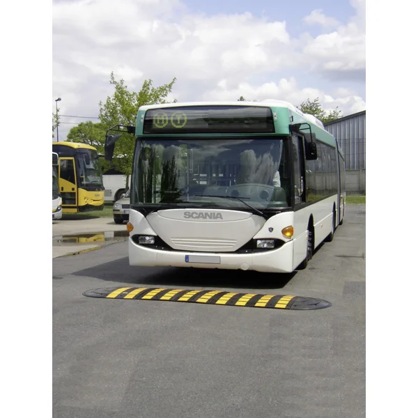 Retarder – Kabelbrücke 10 km/h, 40 t, Endstück – 1200×400×100 mm, schwarz