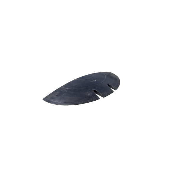 Retarder – Kabelbrücke 10 km/h, 40 t, Endstück – 1200×400×100 mm, schwarz