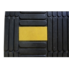 Retarder – Kabelbrücke 10 km/h, 40t – 1200×250×100 mm, gelb-schwarz