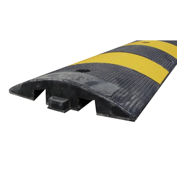Retarder – Kabelbrücke 25 km/h, 30 t–1830×300×55 mm, gelb-schwarz