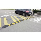 Retarder – Kabelbrücke 25 km/h, 30t–1830×300×55 mm, gelb-schwarz
