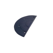 Retarder – Kabelbrücke 25 km/h, 40 t, Endstück – 900×440×50 mm, schwarz
