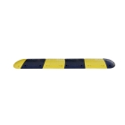 Retarder – Kabelbrücke 25 km/h, 40t, 2er-Set, Endstück – 250×430×50 mm, schwarz/gelb