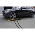 Retarder – Kabelbrücke 25 km/h, 40t – 900×500×50 mm, gelb-schwarz