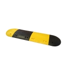 Retarder – Kabelbrücke 30 km/h, 20t, 2er-Set, Endstück – 250×430×50 mm, schwarz/gelb