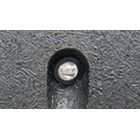 Retarder – Kabelbrücke 30 km/h, 20t, 2er-Set, Endstück – 250×430×50 mm, schwarz/gelb