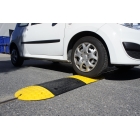 Retarder – Kabelbrücke 30 km/h, 20t, 2er-Set, Endstück – 250×430×50 mm, schwarz/gelb