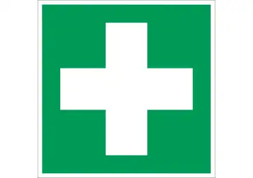 Rettungskennzeichnung (nachleuchtend) – Erste Hilfe