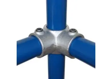 Rohrverbinder 116 – durchgehendes Eckstück (zentral)