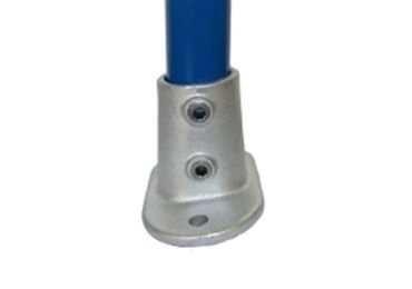 Rohrverbinder 152 – ovale Fußplatte, Neigung von 0 bis 11°