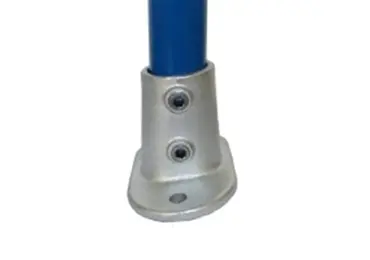 Rohrverbinder 152 – ovale Fußplatte, Neigung von 0 bis 11°