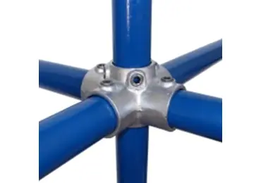 Rohrverbinder 158 – Kreuzstück für Stützrohr