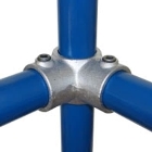 Rohrverbinder .26,9 mm – durchgehendes Eckstück (zentral) 116-A27