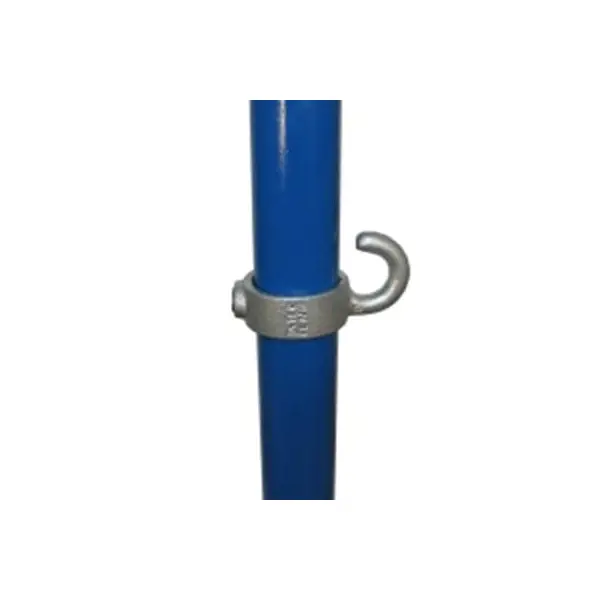 Rohrverbinder 42,4 mm – Stellring mit Haken 182-C42