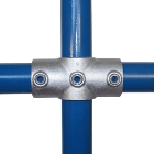 Rohrverbinder D.26,9 mm – durchgehendes Kreuzstück (zentral) 119-A27