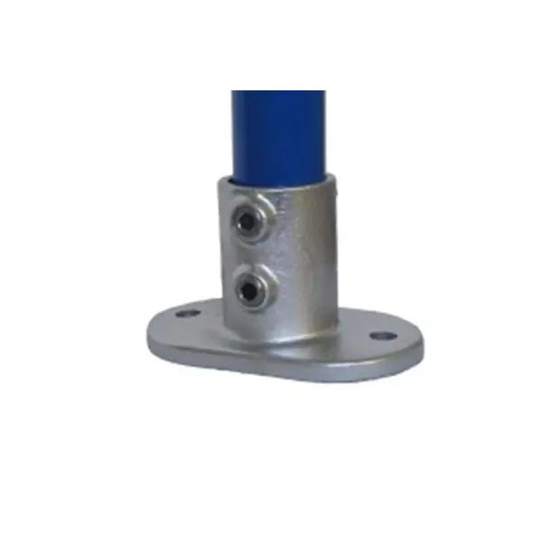 Rohrverbinder D. 26,9 mm – Fußplatte 132-A27