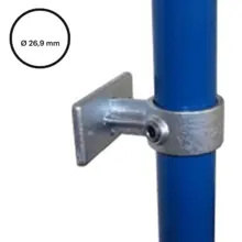 Rohrverbinder D. 26,9 mm – Handlauf-Wandhalterung 143-A27
