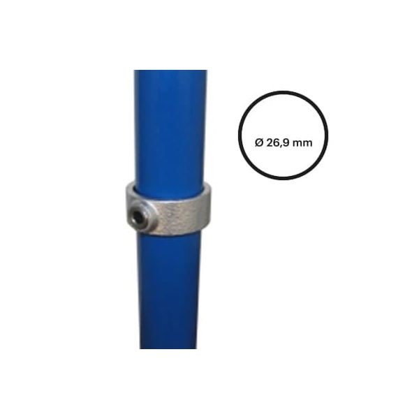 Rohrverbinder D.26,9 mm – Stellring 179-A27