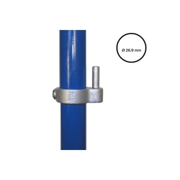Rohrverbinder D.26, 9 mm – Stellringzapfen 140-A27