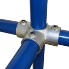 Rohrverbinder D.26,9 mm – T-Stück für Stützrohr 176-A27