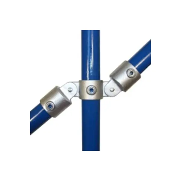 Rohrverbinder D. 33,7 mm – doppeltes Gelenkstück 167-B34