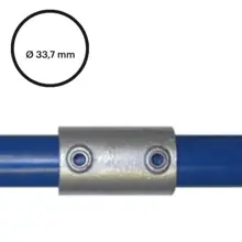 Rohrverbinder D. 33,7 mm – externes Verlängerungsstück 149-B34