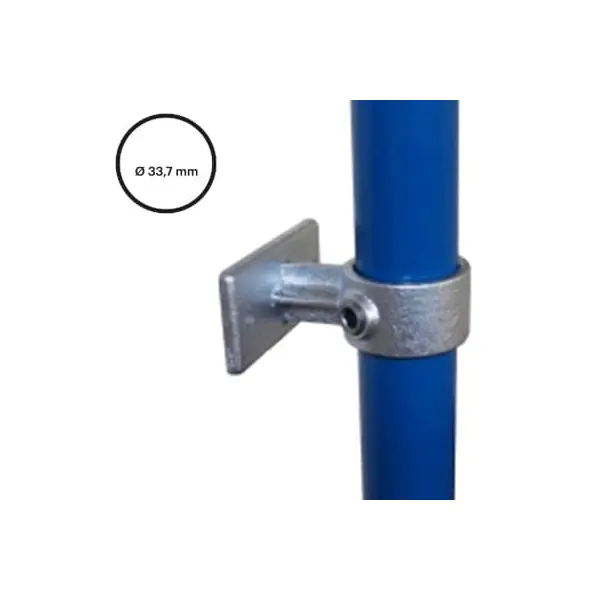 Rohrverbinder D. 33,7 mm – Handlauf-Wandhalterung 143-B34