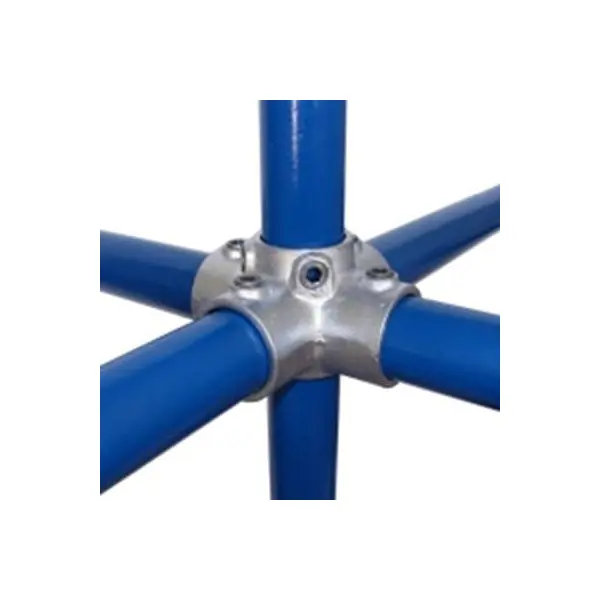 Rohrverbinder D. 33,7 mm – Kreuzstück für Stützrohr 158-B34