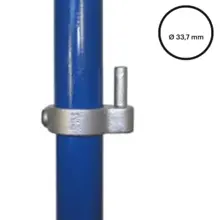 Rohrverbinder D. 33,7 mm – Stellringzapfen 140-B34