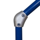 Rohrverbinder, D.33,7 mm – variables Winkelgelenk 15° bis 60°, 124-B34