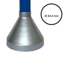 Rohrverbinder D. 42,4 mm – Abdeckkappe 192-C42