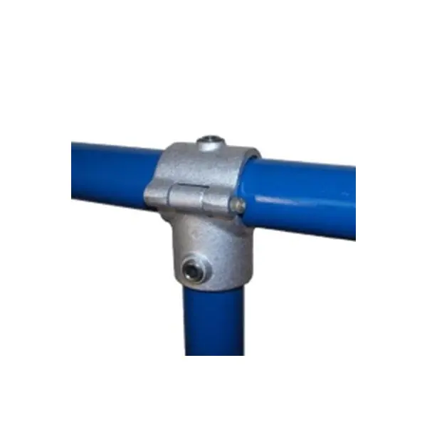 Rohrverbinder D. 42,4 mm – aufklappbares T-Stück (2 Schrauben) 136-C42