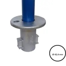 Rohrverbinder D. 42,4 mm – Bodenhülse 134-C42