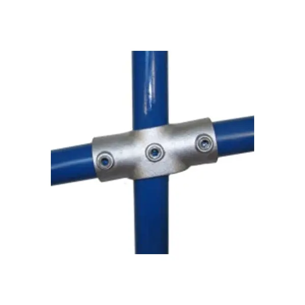 Rohrverbinder D. 42,4 mm – einstellbares Kreuzstück, Neigung von 0 bis 11°, 156-C42