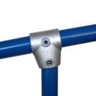 Rohrverbinder D.42,4 mm – einstellbares T-Stück kurz, Neigung von 0 bis 11°, 153-C42