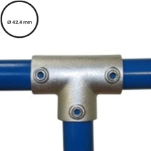 Rohrverbinder D.42,4 mm – T-Stück lang 104-C42