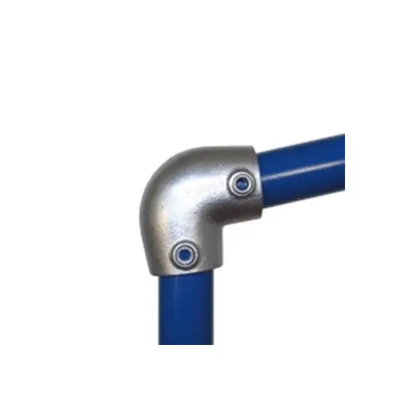 Rohrverbinder D. 48,3 mm – einstellbarer Bogen, Neigung von 0 bis 11°, 154-D48