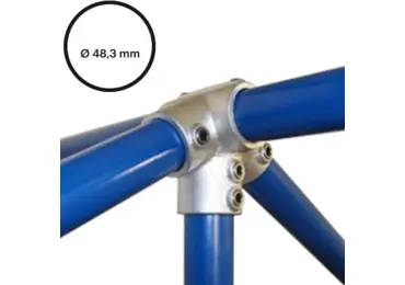 Rohrverbinder D. 48,3 mm – Firststück 27 1/2°, 191-D48