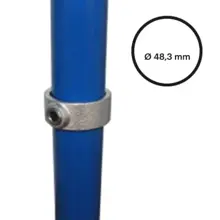 Rohrverbinder D. 48,3 mm – Stellring 179-D48