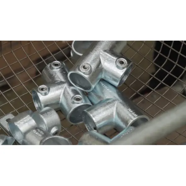 Rohrverbinder D. 48,3 mm – T-Stück für Stützrohr 176-D48