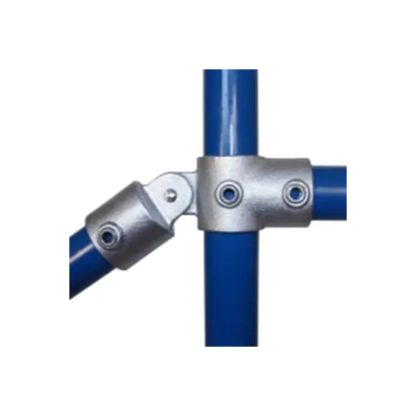 Rohrverbinder D. 48,3 mm – T-Stück mit Gelenk 174-D48