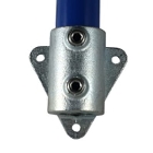 Rohrverbinder D.48,3 mm – Wandhalterung Dreieckflansch 146-D48