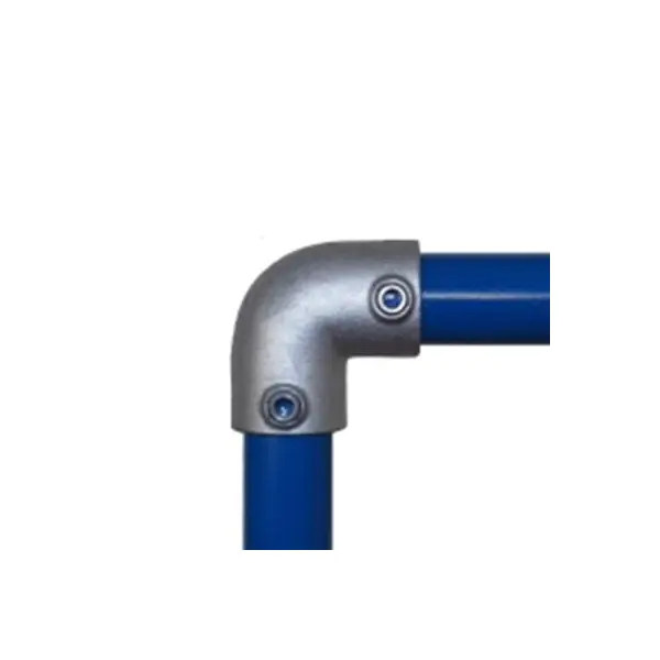 Rohrverbinder D. 60,3 mm – Bogen 90°, 125-E60