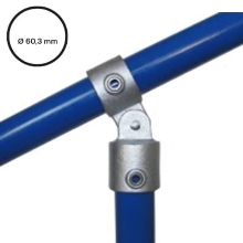 Rohrverbinder D.60,3 mm – einfaches Gelenkstück 173-E60