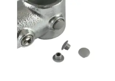 Rohrverbinder – Stellschraube, Plastikkappe 305-CDE