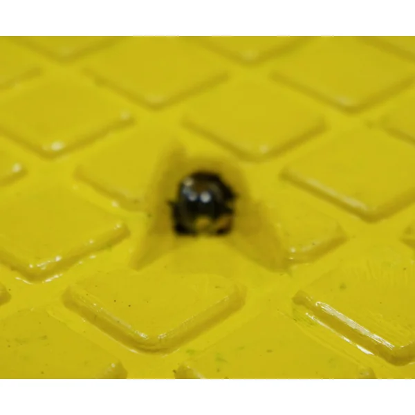 Rretarder – Kabelbrücke 30 km/h, 20 t, 2er-Set – 250×400×70 mm, schwarz/gelb