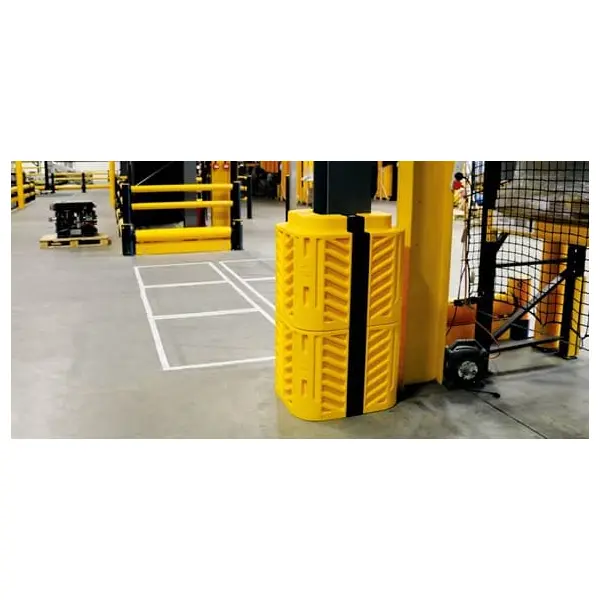 Säulenschutz A-SAFE Flexishield Column Guard – gelb, h.600 mm, 100×100 mm