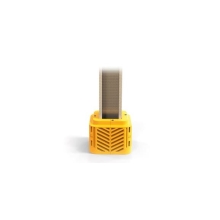 Säulenschutz A-SAFE Flexishield Column Guard – gelb, H. 600 mm, 200×200 mm